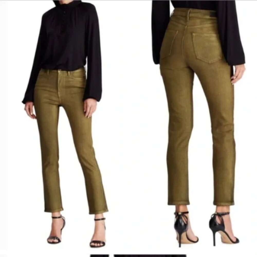 Lauren Ralph Lauren Olive Green High-Rise Women’s Jeans